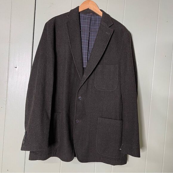 Kroon Life Luxury Levity Wool Mayer Unstructured Sport Coat Blazer Size 44L‎ - Picture 1 of 12